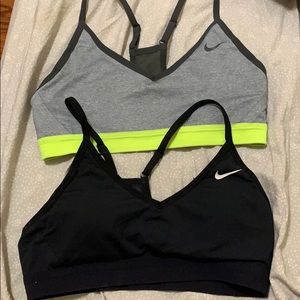 Two Nike Sports Bra